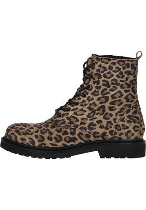 Botines con cordones - beige