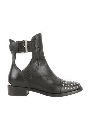 Miu Miu, Bottines de cowboy / motard - black