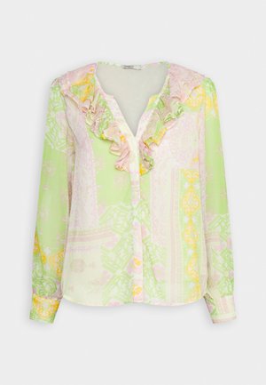 ONLY, ONLSTELLA FRILL - Bluză - kiwi