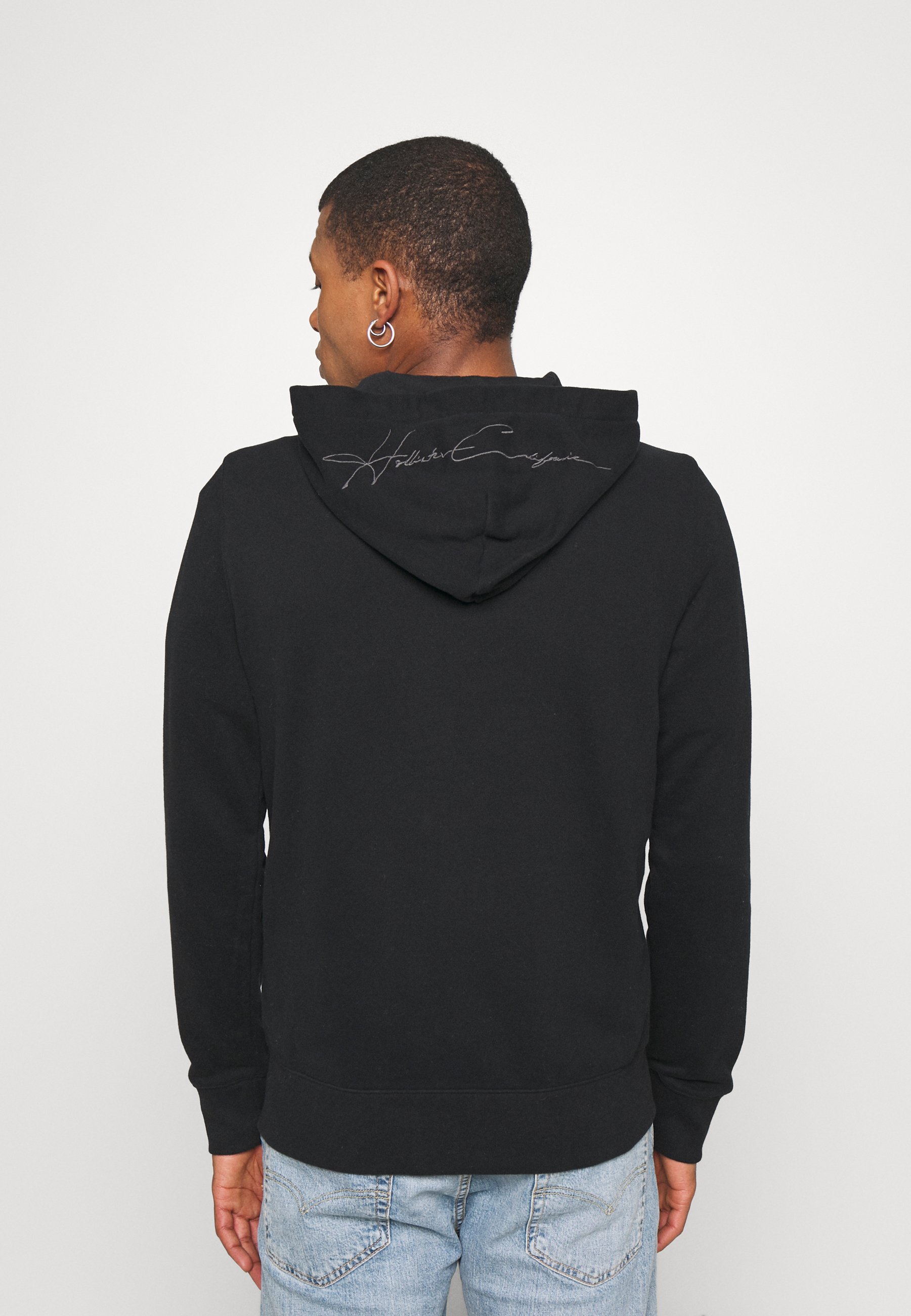 Hollister Co. Sudadera con cremallera - black/negro - Zalando.es