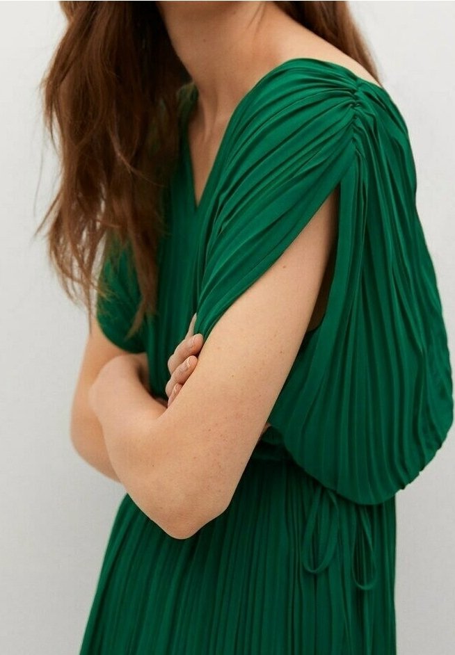 Mango Day dress - green - (Pre-owned) - Zalando.ie
