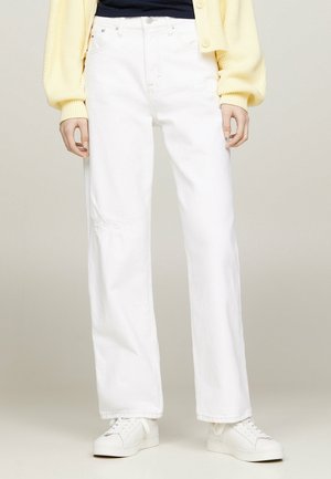 Jeans a sigaretta - white