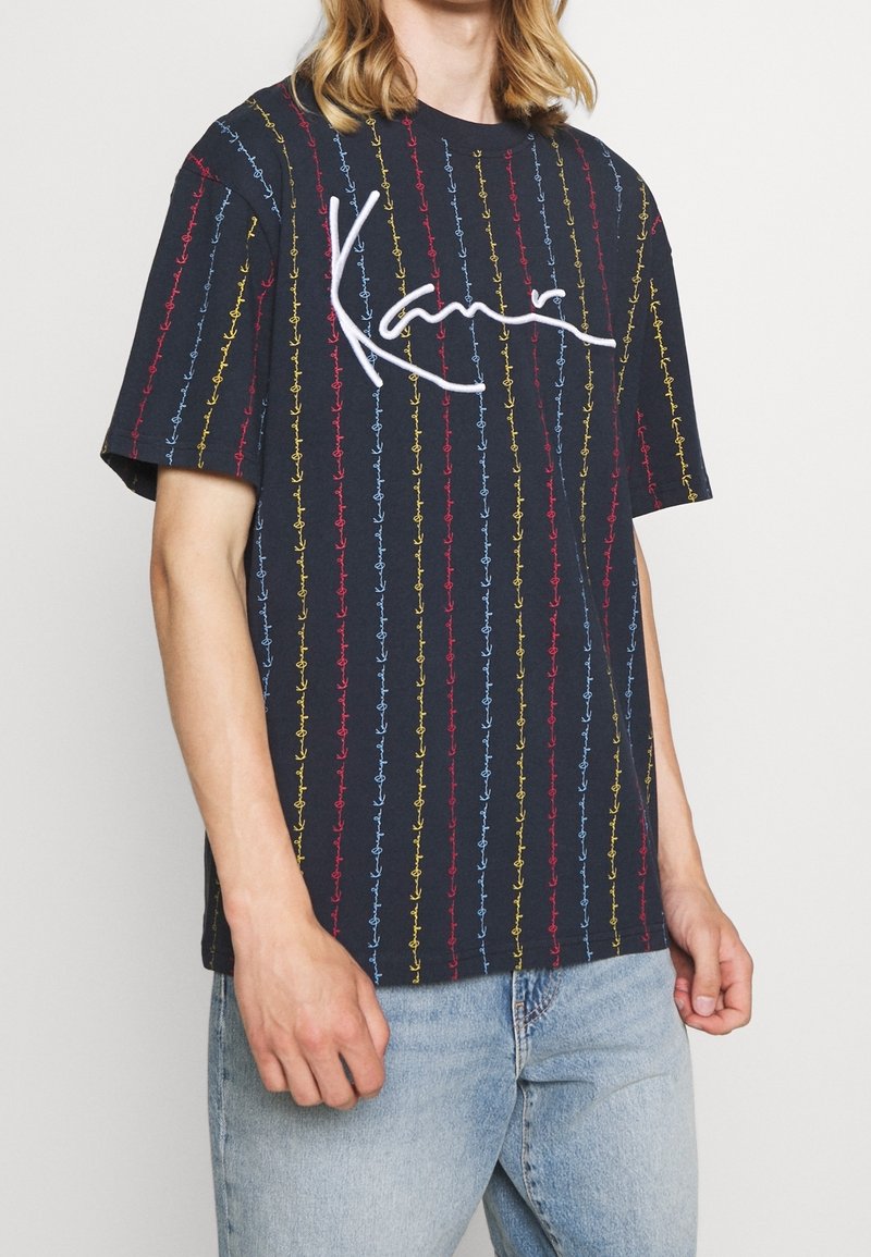 Karl Kani T-shirt med print - dark blue