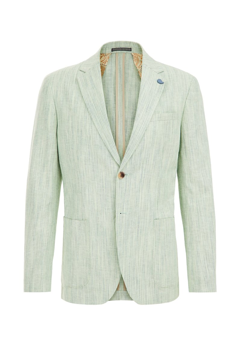 WE Fashion Blazer lichtgroen gemêleerd WE Fashion Blazer lichtgroen gemêleerd