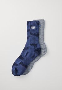 TIE DYE MIDCALF UNISEX 2 PACK - Sokid - dark blue/grey