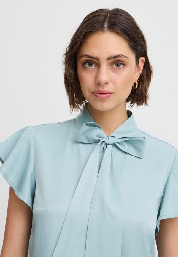 IHStinea - Blouse - aqua gray4