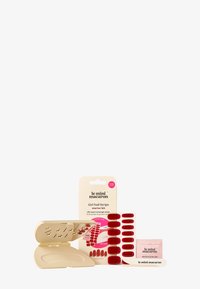 Le Mini Macaron - GEL NAIL STRIPS STARTER KIT - Set pour les ongles - rouge dahlia Image miniature 1