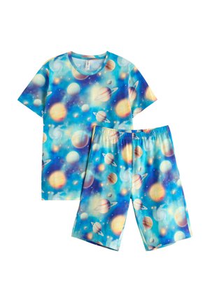 SPACE SET - Nattøj sæt - aqua