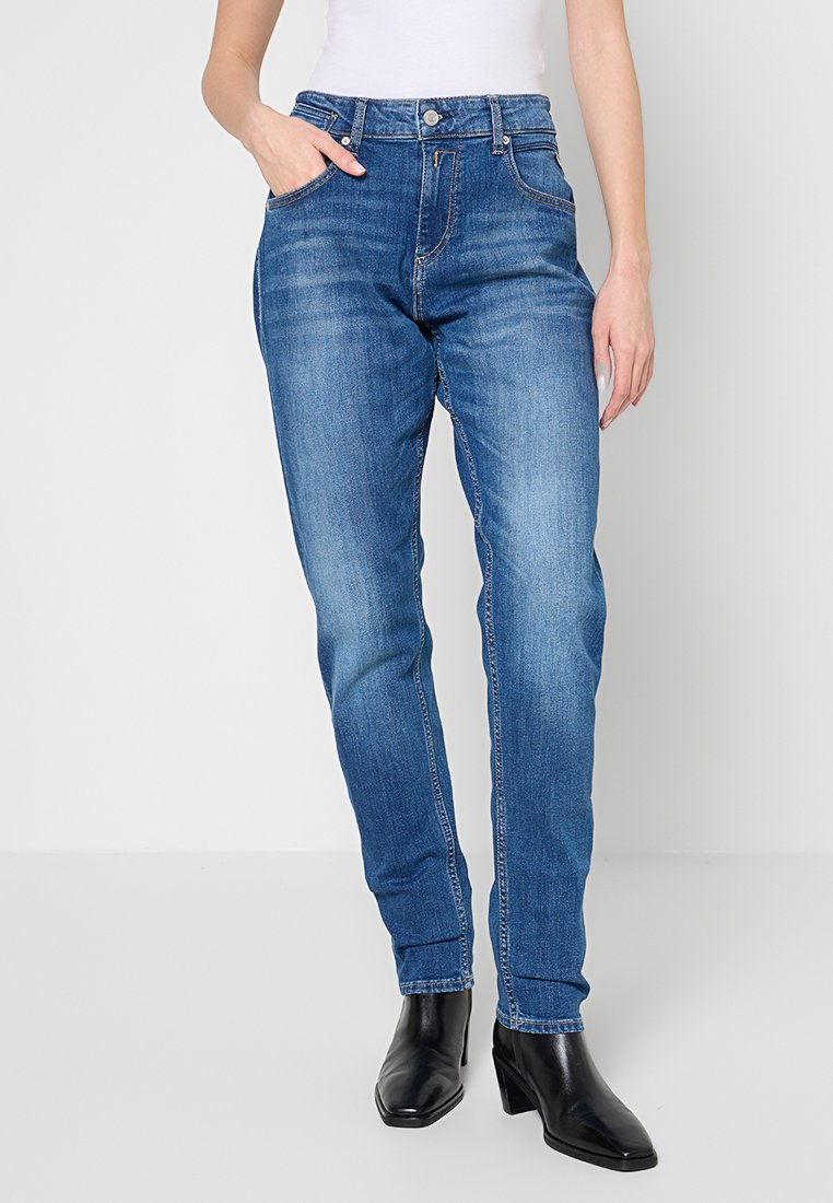 Replay Jeans Tapered Fit blauw