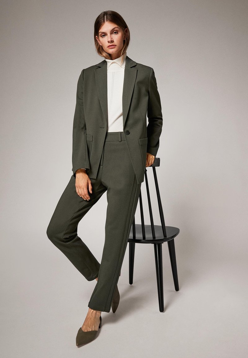 Damen Leichte Jacken | comma Blazer olive/khaki - YD24986 Damen Leichte Jacken | comma Blazer olive/khaki - YD24986