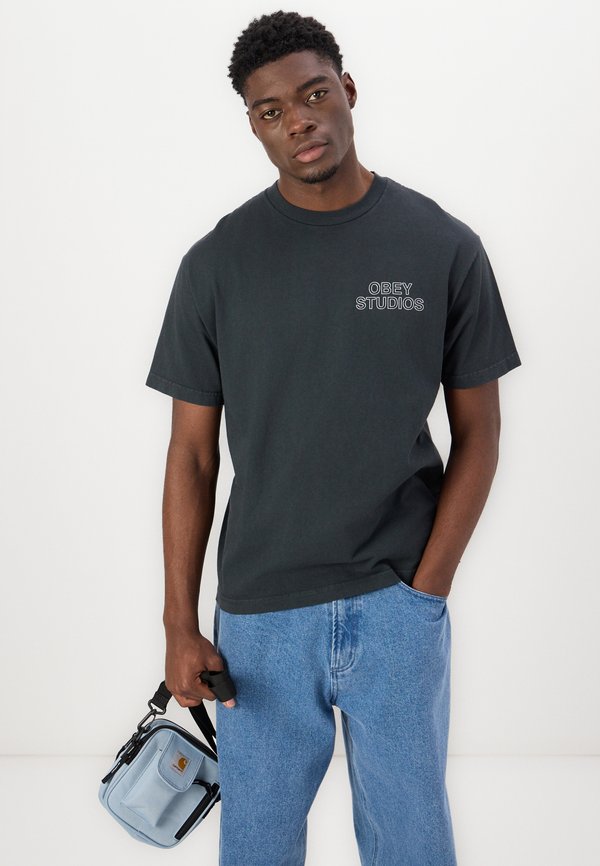 OUTLINE UNISEX - Print T-shirt4