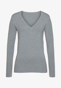 Unausgewählt, grau meliert