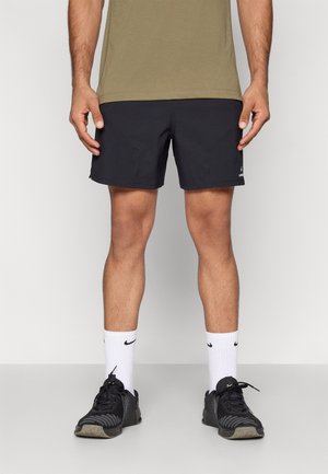 SHORT - Short de sport - black/white