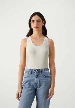 GALLBERRYBBILYANA KNIT TOP - Top - white cream