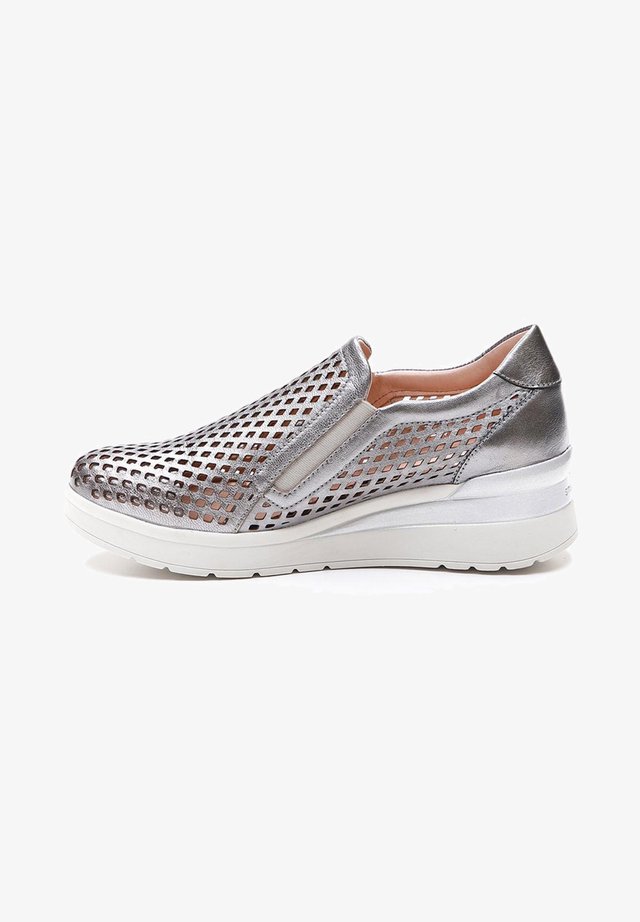Mocasines - silver