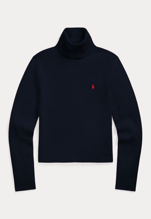 Polo Ralph Lauren COTTON-BLEND TURTLENECK - Vesta - hunter navy