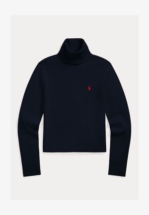 Polo Ralph Lauren COTTON-BLEND TURTLENECK - Vesta - hunter navy