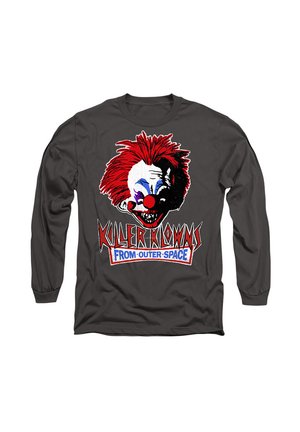 Cotton Soul, KILLER KLOWNS FROM OUTER SPACE ROUGH CLOWN - Long sleeved top - anthracite