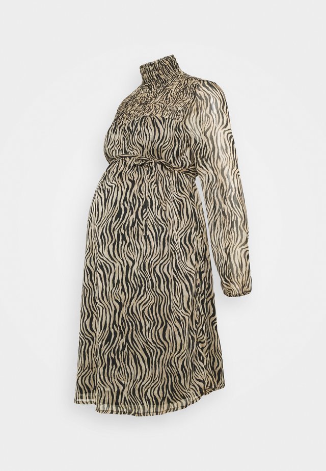 DRESS ZEBRA - Hverdagskjoler - black