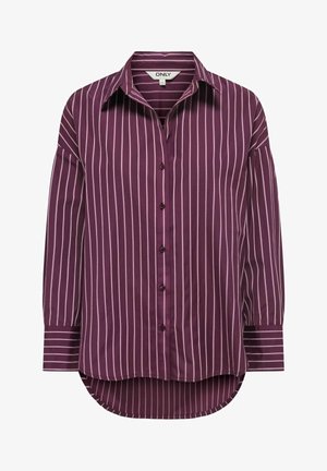 ONLY, ONLOREGON ALVA LS REG SHIRT NOOS WVN - Chemisier - grape wine