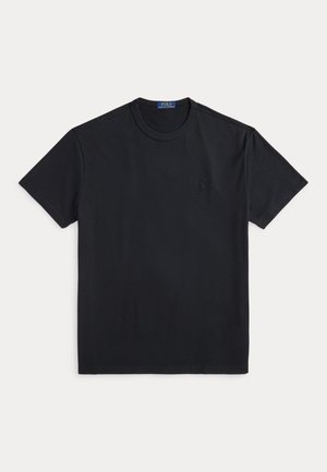 CLASSIC FIT GARMENT-DYED JERSEY T-SHIRT - Basic póló - black