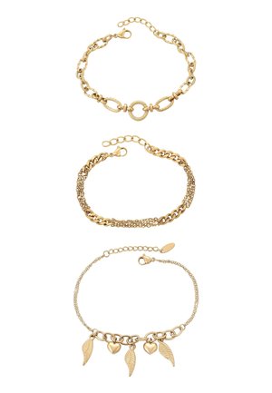 SET - Armbånd - gold-coloured