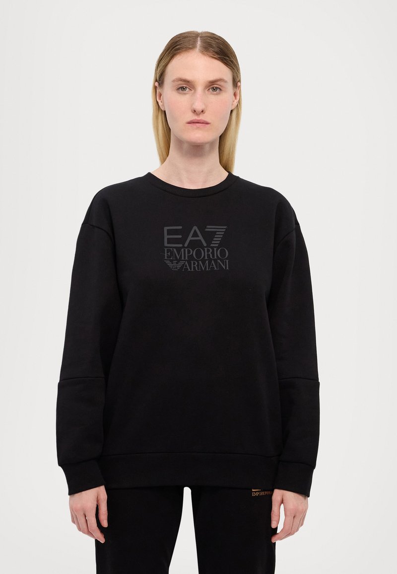 EA7 Emporio Armani FELPA - Sweatshirt - black