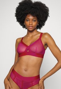 DKNY Intimates BRALETTE - Sutiã triangular - raspberry