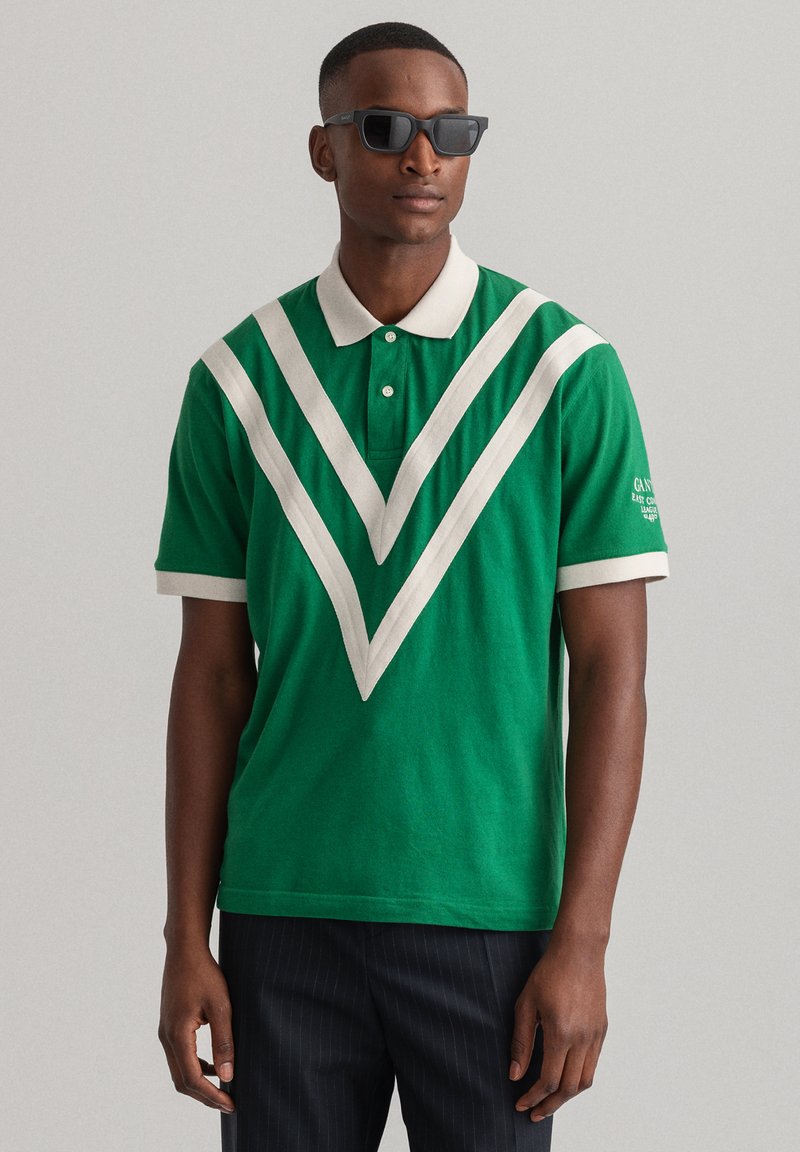 GANT ROWING Polo shirt lavish green/light green Zalando.de