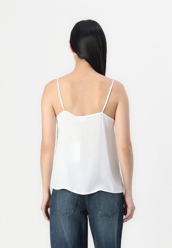 VICAVA V NECK SINGLET - Top - cloud dancer4