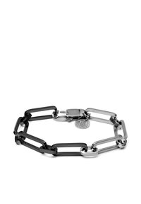 LUCLEON CEDRIC AMAGER - Armbånd - black  steel silver