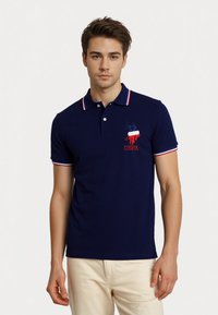 U.S. Polo Assn. TRICOLOUR SHORTSLEEVE - Pólóing - dunkelblau
