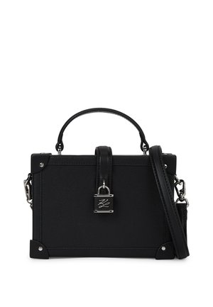 AUTOGRAPH PADLOCK TRUNK - Umhängetasche - black-nickel