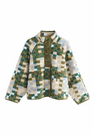 REGULAR FIT - Fleecejas - green