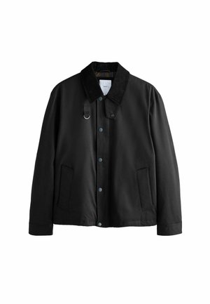 Next, REGULAR FIT - SHOWER RESISTANT TRI BLEND BARN JACKET - Light jacket - black