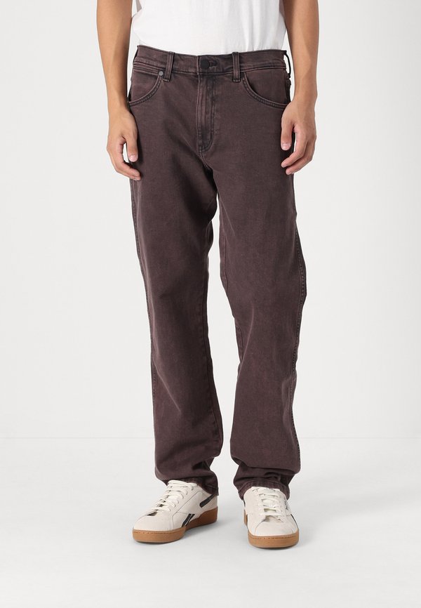 FRONTIER - Straight leg jeans - burgundy blush