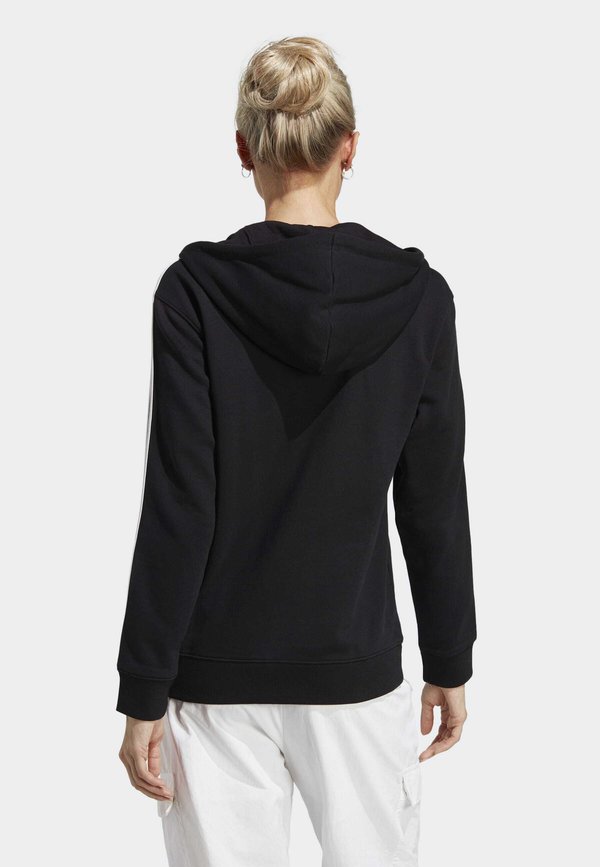 ESSENTIALS 3-STRIPES REGULAR FULL-ZIP - Zip-up sweatshirt3