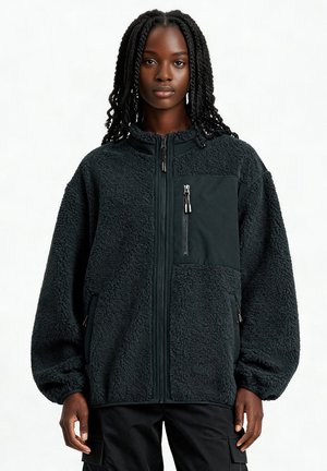 Giacca in pile - black