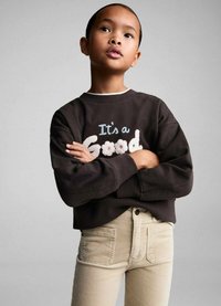 Mango Kids Džíny Straight Fit - beige
