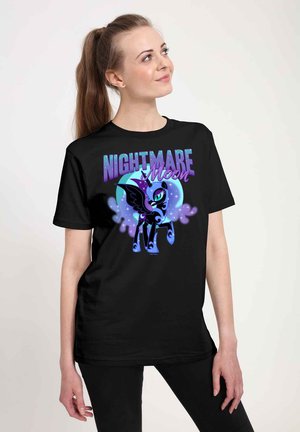 MY LITTLE PONY NIGHTMARE MOON - Triko s potiskem - black