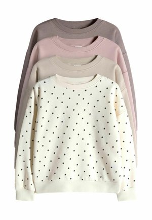4 PACK - Sweatshirt - pink spot brown