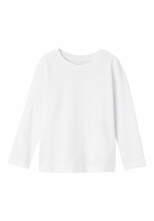 Name it REGULAR FIT - Langærmet T-shirt - bright white