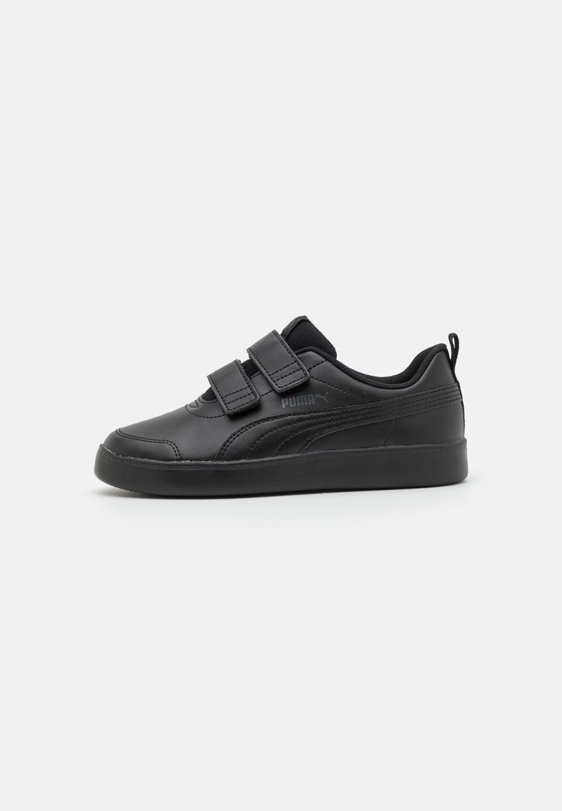 Puma - COURTFLEX V2  - Tréningová obuv - black/dark shadow, Zväčšiť