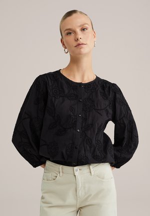 WE Fashion Blůza - black