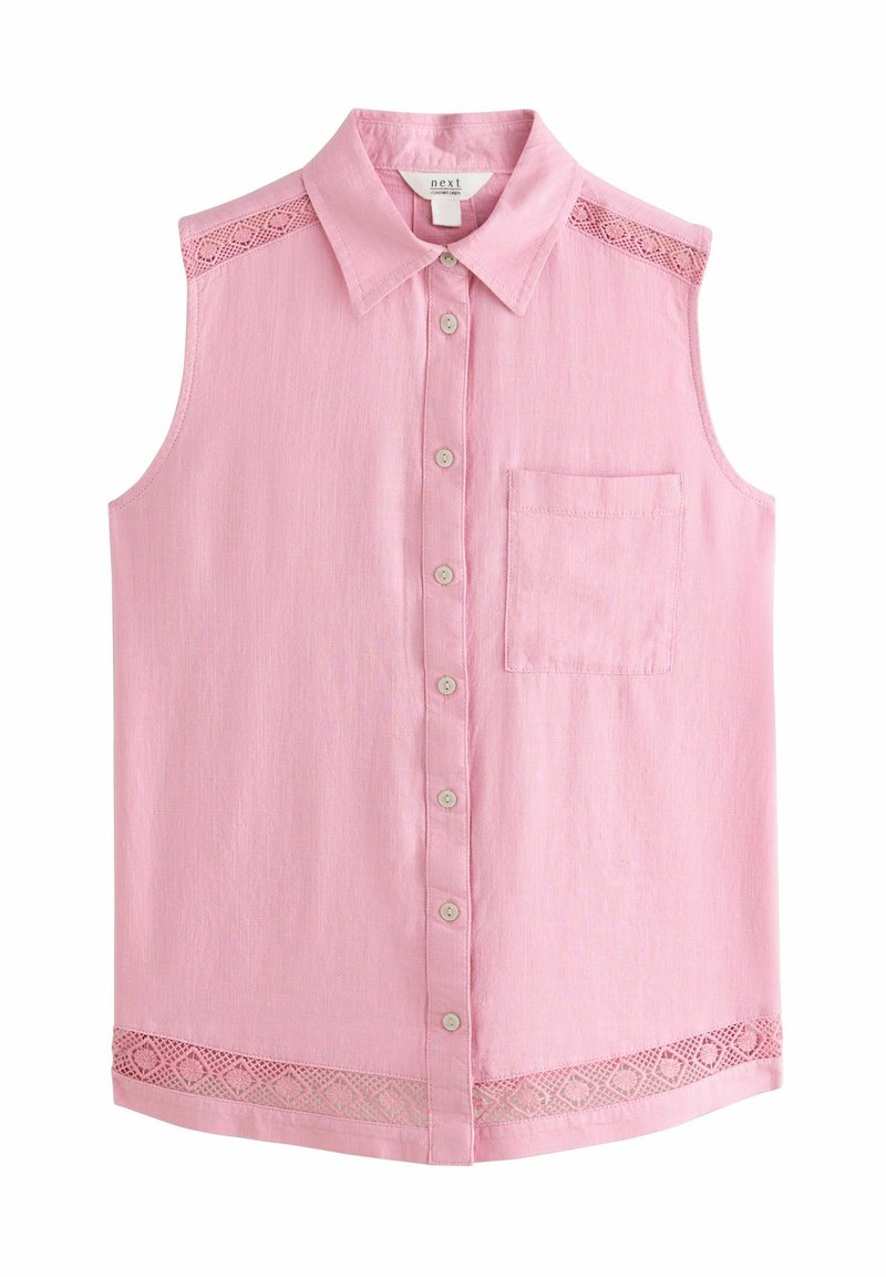 Next REGULAR FIT - SLEEVELESS - Camicia - dusky pink