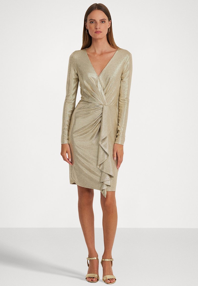 Lauren Ralph Lauren CINLAIT LONG SLEEVE DRESS - Cocktailkleid 