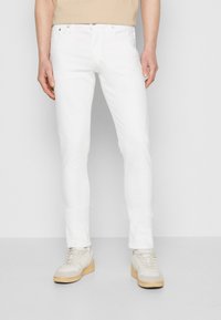 Jack & Jones JJIGLENN JJORIGINAL - Vaqueros slim fit - white denim