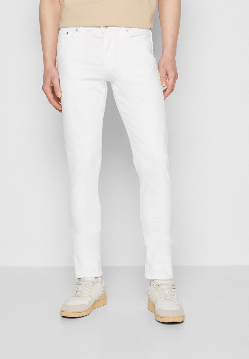 Jack & Jones JJIGLENN JJORIGINAL - Vaqueros slim fit - white denim