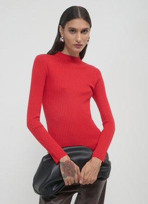Calliope À COL ROULÉ  - Strickpullover - rouge