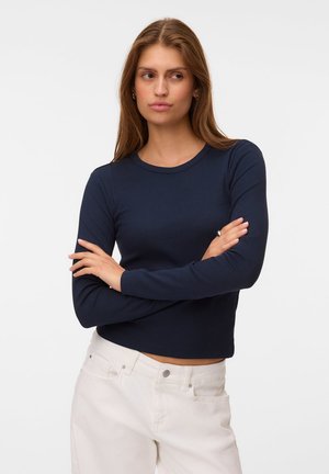 Vero Moda, VMCHLOE SHORT TOP  - Блуза с дълги ръкави - sky captain